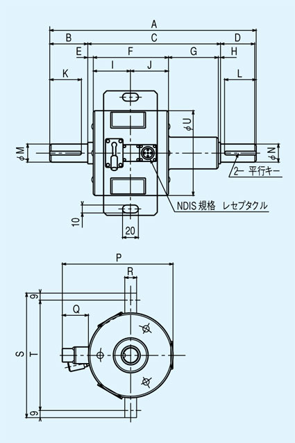 外形寸法図